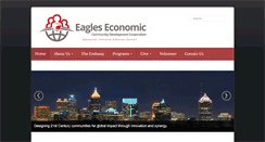 Desktop Screenshot of eagleseconomiccdc.org