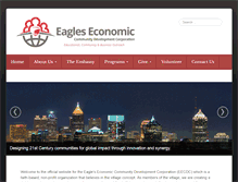 Tablet Screenshot of eagleseconomiccdc.org